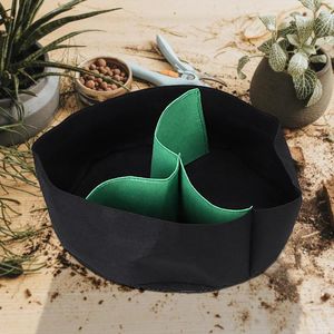 Wholesale gardening beds for sale - Group buy Planters Pots Growing Bags Breathable Succulent Planting Bag Separate Vegetable Bed Indoor Plants Container Gardening