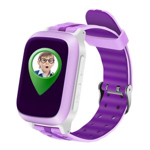 Dzieci Baby Monitor Inteligentny Zegarek GPS WIFI SOS Call Locator Tracker Wristwatch Anti Lost Wsparcie Sim Smart Bransoletka dla iPhone Android