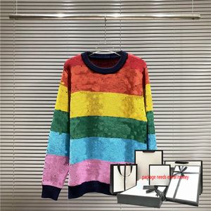 21ss Maglione da uomo Maglione da donna a maniche lunghe con stampa Casual Felpa girocollo in maglia Primavera Autunno Maglione pullover di alta qualità