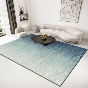 Mattor Nordic Modern Carpet Vardagsrum Soffa Coffee Table Dining Mat Enkel Sovrum Bedside Bay Fönster Non-Slip