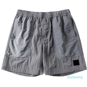Pantaloni da spiaggia 2022 pantaloncini estivi di marca gonng moda uomo da corsa sciolti ad asciugatura rapida Processo di lavaggio in tessuto di puro cotone
