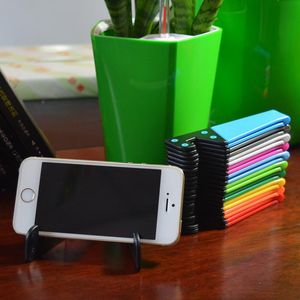 Small Portable Holder Plastic Foldable Desk Stand V-shaped Phone Universal For Cell Phone