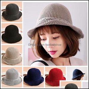 Skąpe kapelusze kapelusze kapelusze kapelusze, szaliki rękawiczki mody mody ciasto solidne kolor kapelusz kobiety dzianiny beanie dziewczyny typ zima ciepły damski beret szczyt
