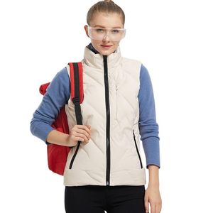 Hunting Jackets 2021 Women Ultra Light White Duck Down Vest Hiking Climbing Clothes Sleeveless Coat Camping Outdoor Sports