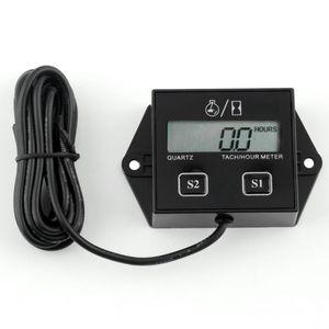 Timers High Quality Car Digital Engine Tach Tachometer Hour Meter Inductive For Motorcycle Motor Stroke Spark