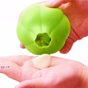 Silicone Aglio Peeler Creativo Cucina Creativa Aglio Aglio Zesters Tool Home Super Soft Garlic Peeling Device dispositivo cucina utensile da cucina RRRE11267