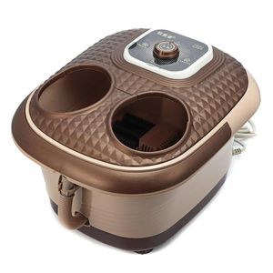 220V 500W fot spa bad syre bubblor terapi rullande vibration värme elektrisk massager