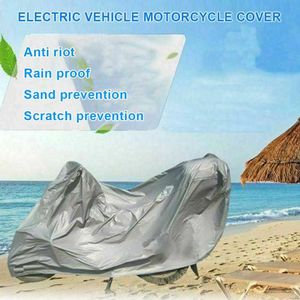 Ny vattentät dammsäker UV-solskydd Snö Inomhus Utomhus Full motorcykeltäcke Anti Protective Motors Scooter Bike Covers Coats