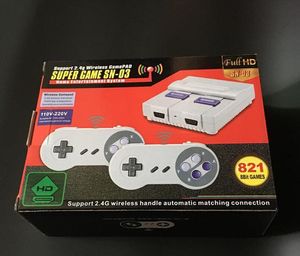 Nostalgic host Game Wireless HD TV SNES821 Home Console SFC High definition FC Red and white machine retro