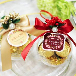 Gift Wrap Metal Empty Tins Round Tinplate Candy Box Diy Candle Jars Wedding Party Decoration