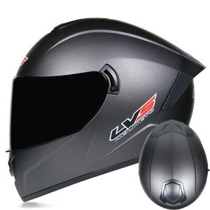 Capacetes de motocicleta de segurança aprovados pelo DOT, capacetes de corrida com lentes duplas e resistência forte fora da estrada 21