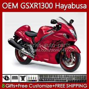 Suzuki Hayabusa GSXR-1300 GSXR 1300 CC 2008 2019 77NO.307 GSX-R1300 GSXR1300 08 09 10 11 12 1300CC GSX R1300 13 16 17 18 19 OEM 페어링 캔디 레드