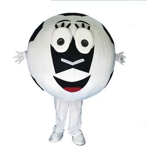 Performance Soccer Ball Mascot Costume Halloween Christmas Fancy Party Cartoon Character Outfit Suit Adult Women Men Dress Club Carnival Unisex Adults