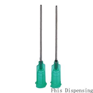 Partihandel Dispensing Needle W / ISO Standard Helix Luer Lock Blunt Tips 18GX1-1 / 2 