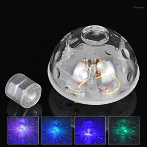 Party Decoration Floating Underwater LED Disco Light Glow Show Swimming Pool Kvalificerad dropship Tub Spa lampa droppe