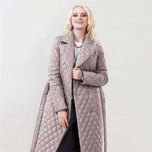 BAIYTBUY 2022 primavera cotone trapuntato lungo piumino per le donne giacca invernale donna vestiti autunnali donna piumino 211013