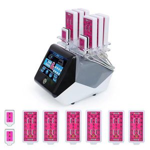 Professional Laser Lipo Lipolaser Fat Reduction Machine Body Slimming Fat Burning Weight Loss Beauty Equipment 8 Pads