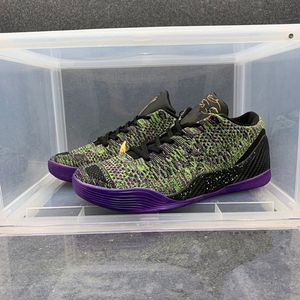 Mamba 9 Elite High Bhm Bhm Men Bughing Butach 2023 9S What the Black Multikolorowe fioletowe butów butów męskich z pudełkiem z pudełkiem