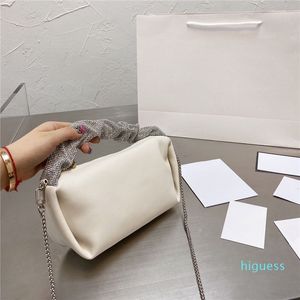 Designer- Women Shining Crystal Bag Banquet Clutch Bags Princess Style Delicate Shoulder Package Party Handbag High Quality