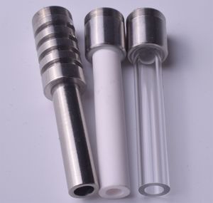 Курение резьбы титановые кварцевые керамические наконечники ногтей для Nectar Collector Micro V4 Kit