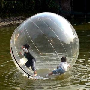 Water Zorbing Walk on Ball Human Zorb Inflatable Bouncers Transparent PVC Diameter 1.5m 2m 2.5m 3m Free Postage
