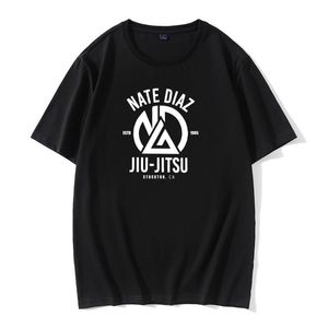 Camisetas Masculinas Arrival Men T Shirts Nate Diaz MMA Sport Stockton Brothers Fighter Boxing Tshirts Gift Camisas Hombre @920880