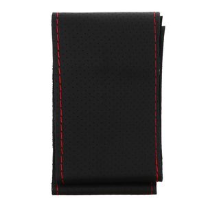 Wholesale steering wheel wrap for sale - Group buy Steering Wheel Covers Pc Car Cover Genuine Leather Wrap Protector Sleeve