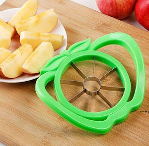 Köksredskap Stor Apple Cut Multifunktion med handtag Rostfritt stål Cored Fruit Slicer Cutting Tool-Kök Gadgets JJF11022