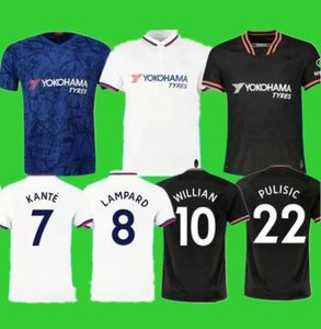 Tajlandia 2019 2020 Kante Willian Pulizic Zagrożenie Soccer Jersey Camiseta de Football Shirt 19 20 Pedro Abraham Maillot Camisetas
