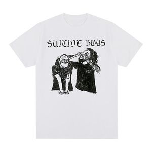 T-shirt da uomo uicideboy Suicide Boys Classic Cool Hip Hop Rap Suicideboys T-shirt bianca T-shirt da uomo in cotone TEE TSHIRT Wome2130