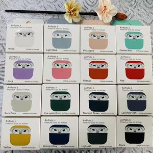 Защитный чехол для наушников для AirPods 3 Multi Colours Soft TPU Air Pods Protection Case с розничной коробкой упаковки