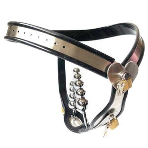 Heart Type Stainless Steel Female Chastity Belt Vagina Anal Plug Underwear BDSM Bondage Lock Device Adult Sexy Toys For Women Men