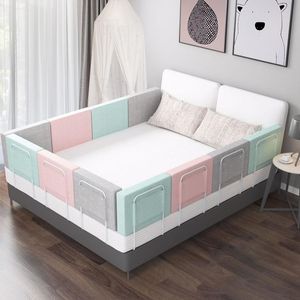 Set di biancheria da letto Born Baby Bed Recinzione Barriera regolabile Guardrail di sicurezza Box per la casa su guide per culla 0-6 anni Guida per bambini