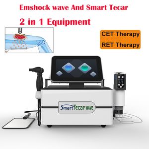 Gainwave Eswt Choque onda de onda máquina de fisioterapia Shockwave para disfunção erétil / aquecimento profundo RF Terapia Tecar com alívio da dor