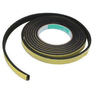 Övriga byggmaterial Förseglingsremsor 3 meter fönster Dörrskum Lim Utkast Excluder Strip-tätning Tape-Adhesive Tape Gummi Väderremsa Sn4354