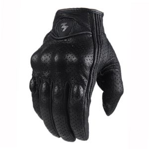 بيع كامل فنجر دراجة نارية قفازات guantes موتو فيرانو موتوكروس جلد القفاز دي موتو الفقرة hombres دراجة سباق ركوب الخيل