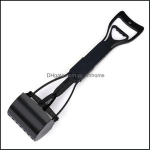 Forniture per viaggi all'aperto per cani Pet Home Garden Pieghevole Pooper Scooper Poops Scoop Clean Pick Up Excreta Cleaner Strumento portatile Hks99 Drop De