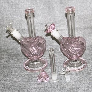 Glass Bong DAB Water Water Pipes Cookahs Bong Чаша Масляные буровые установки для курящих трубочек Восстановить Ash Catcher Quartz Banger