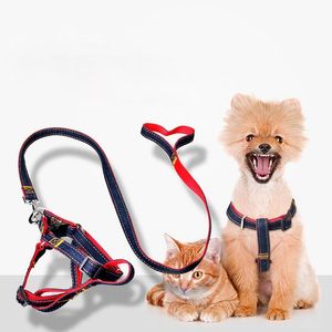 Hundehalsbänder, Leinen, Geschirr, einfaches An- und Ausziehen, verstellbar, für mittelgroße und große Hunde, reflektierende Trainingsweste ohne Ziehen für Spaziergänge mit Haustierhunden