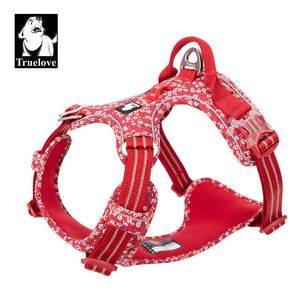 Dog Vest Harness Nylon och Leash Sats s Accessoires Pet Products for Quick Release Reflective 210712