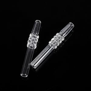 Tragbares Rauchen, 10 mm männliche Schnittstelle, Quarznägel, austauschbare Spitze, Strohhalm, innovatives Design, Perückenhalter für Glasbong, Shisha, Silikonschlauch, Bohrinseln, Zubehör