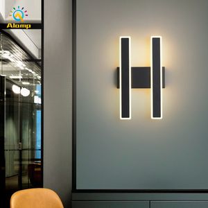 Modern Wall Lamp 48W 3 colors Acrylic Sconce Lights for Bedroom Bedside Living Room Balcony Lighting