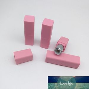 9.1mm DIY Różowy Pusta Szminka Rurka High End Lip Balm Butelka Plastikowa Kwadratowa Kosmetyczna Pojemnik Lipbalm