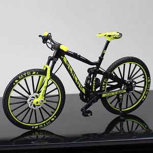 BMX realistic bicycle children adults, 1:10 scale alloy model, home decoration toy,