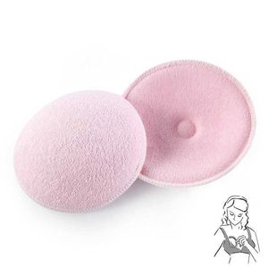 2/4 PCS Podkładki piersi Bawełna Anti-przepełnienie Biustonosz Pielęgniarski Biustonosze Padały Klocki Wielokrotnego użytku Soft 3D Puchar Dziecko Karmienie Washable Wkładki BRA Dostawy Y0925