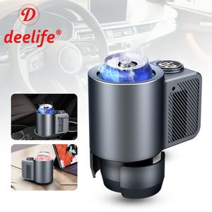 Deelife Can Cooler Car Cold Cup 12V for Auto Beverage Cooling Drinks Mug