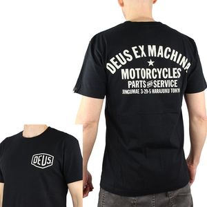 Deus Ex Machina T-Shirt De Marque Sport Luxury Men T Shirt Girocollo Manica corta T-shirt in cotone Nero Alphalete Abbigliamento uomo