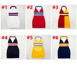 Jerseys Summer Women Jersey Dress Suits Suits Two Piece Set Tracksuits Basketball Team Clothing Casual Sports Clothes Sexig Tank Top+Mini Kirt Print Jogging Suits 5093
