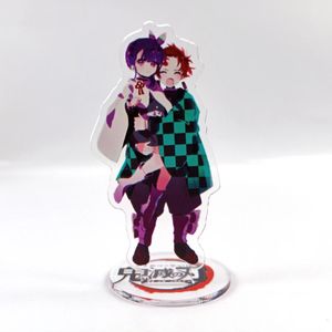 Keychains cm Anime Figure Rengoku Kyoujurou Action Figures Demon Slayer Acrylic Stand Model Toys Decoration Cosplay DIY Collection Gifts