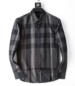 мужская классическая рубашка, роскошная тонкая шелковая футболка с длинным рукавом, повседневная деловая одежда, однотонный бренд, размер M-4XL # 96